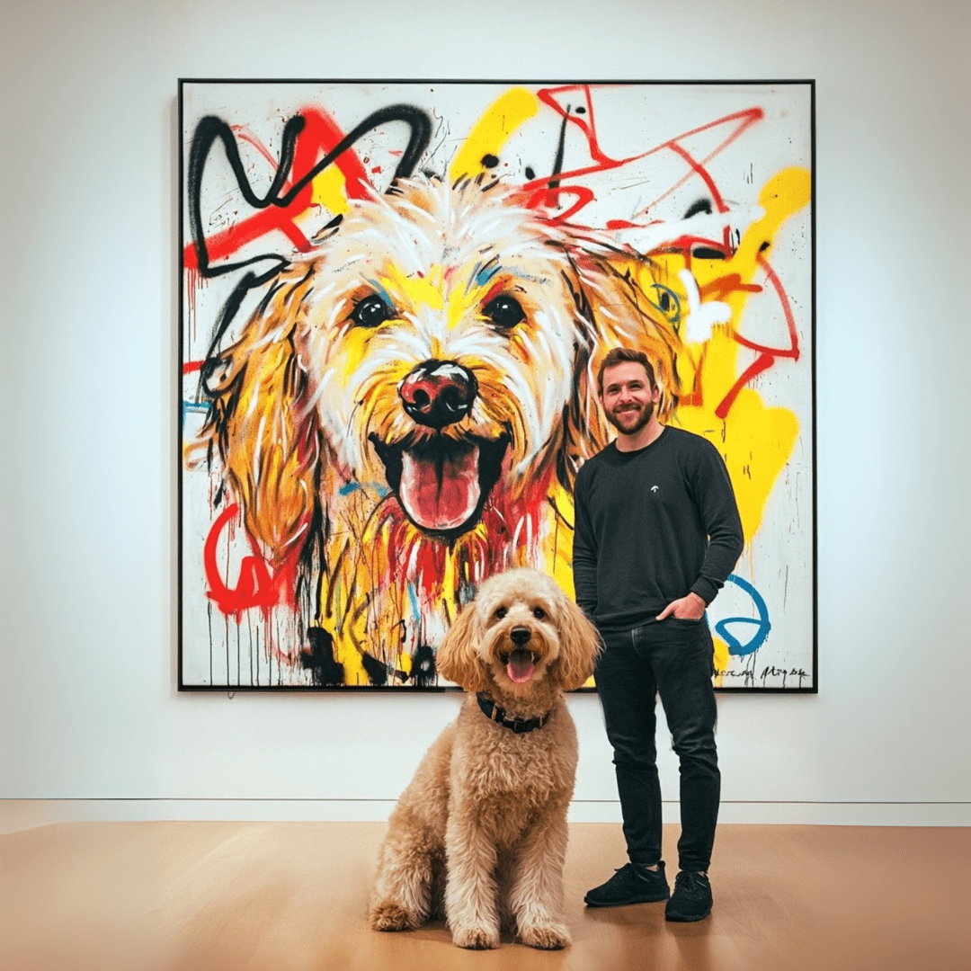 Custom Pet Portrait - Abstract Style - My Pet Canvas