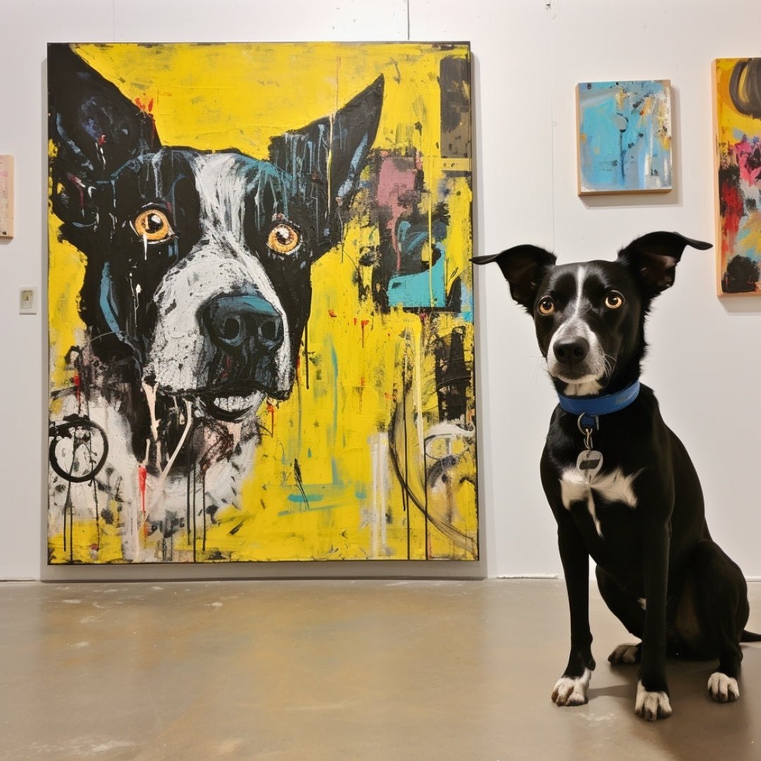 Custom Pet Portrait - Abstract Style - My Pet Canvas