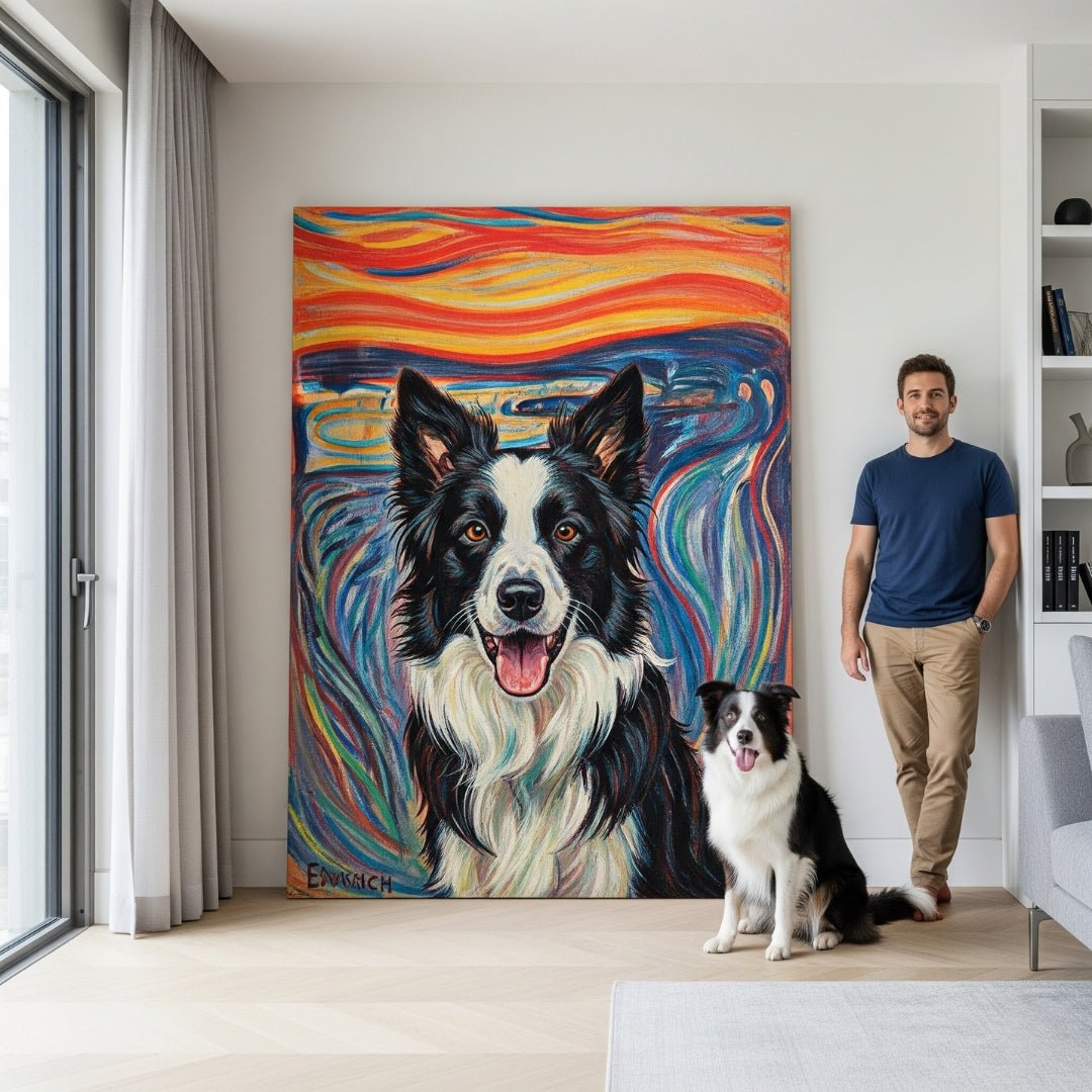Custom Pet Portrait - Expressionism Style - My Pet Canvas
