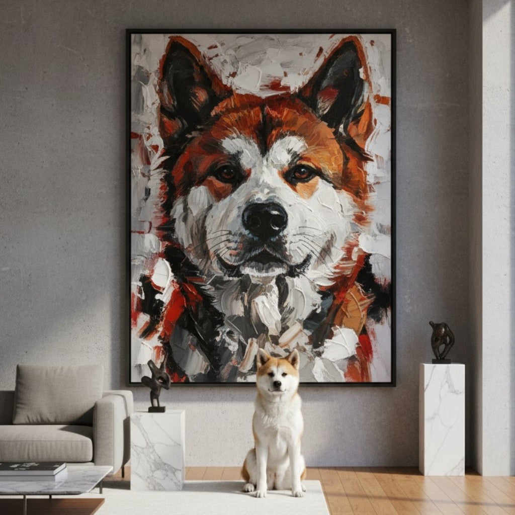 Custom Pet Portrait - Abstract Style
