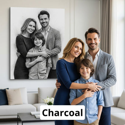 Custom People Portrait - My Pet Canvas