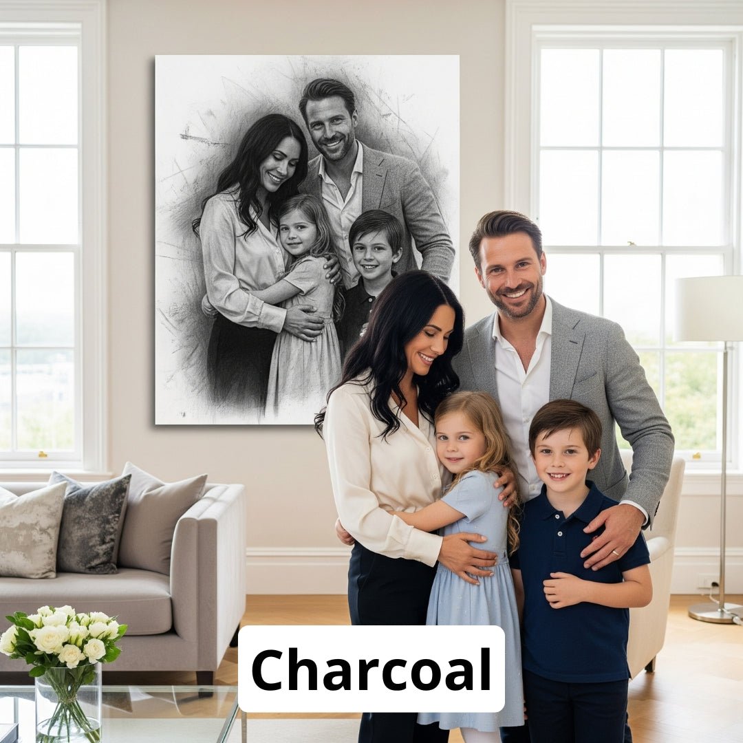 Custom People Portrait - My Pet Canvas