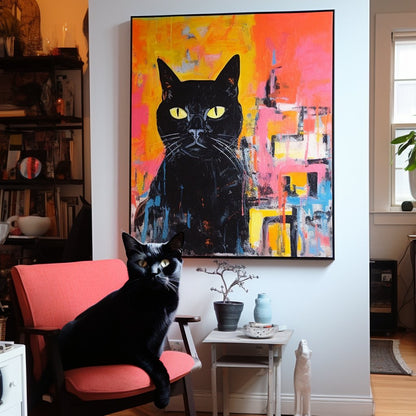 Custom Pet Portrait - Basquiat Style - My Pet Canvas