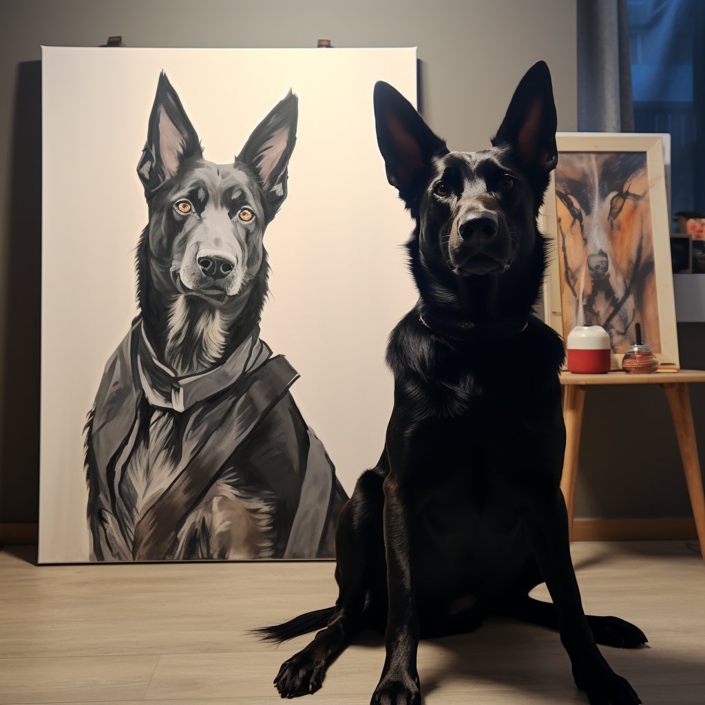 Custom Pet Portrait - Cartoon Style - My Pet Canvas