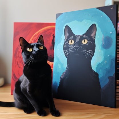 Custom Pet Portrait - Cartoon Style - My Pet Canvas