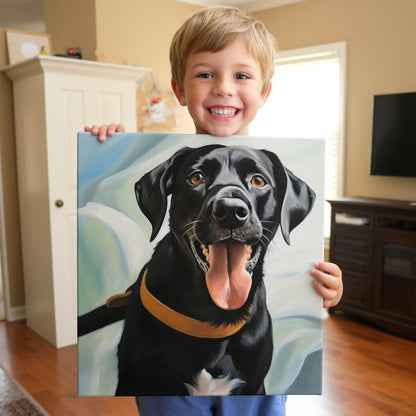 Custom Pet Portrait - Cartoon Style - My Pet Canvas