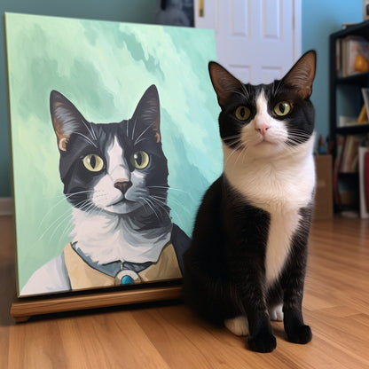 Custom Pet Portrait - Cartoon Style - My Pet Canvas