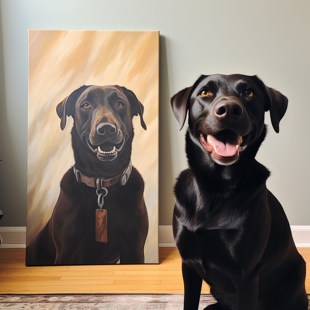 Custom Pet Portrait - Cartoon Style - My Pet Canvas