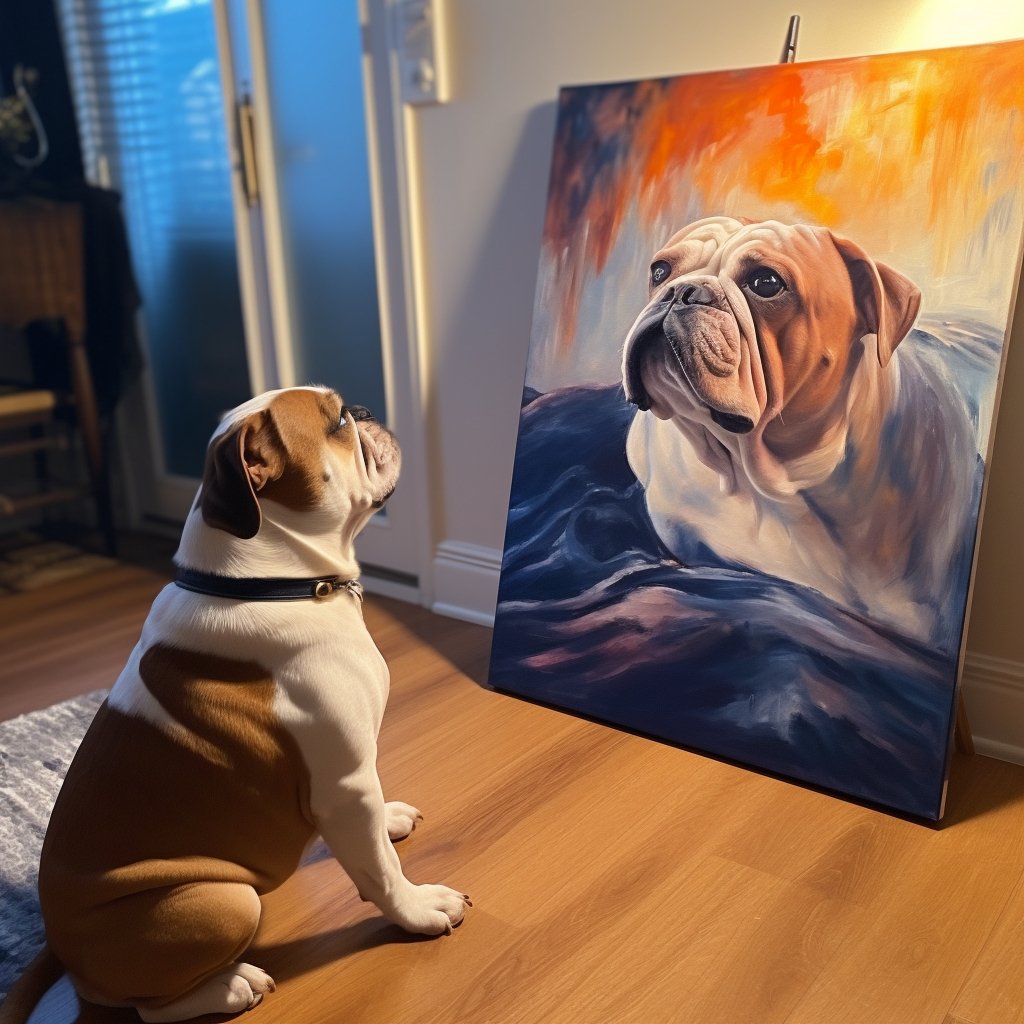 Custom Pet Portrait - Expressionism Style - My Pet Canvas