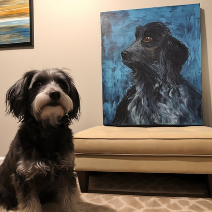 Custom Pet Portrait - Expressionism Style - My Pet Canvas