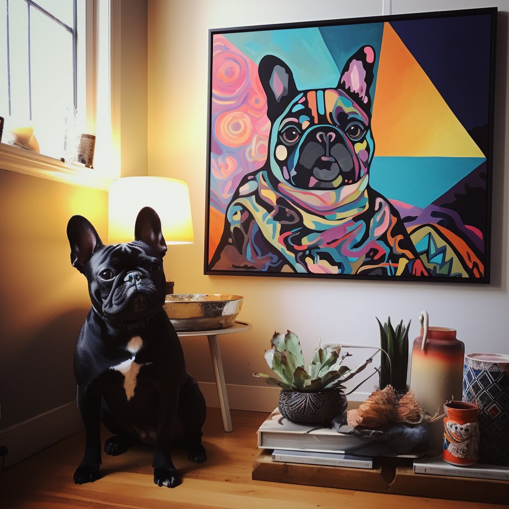 Custom Pet Portrait - Picasso Style - My Pet Canvas