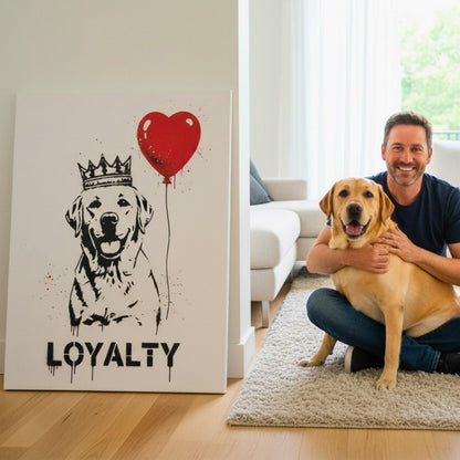 Limited Edition Portrait – Banksy - My Pet Canvas