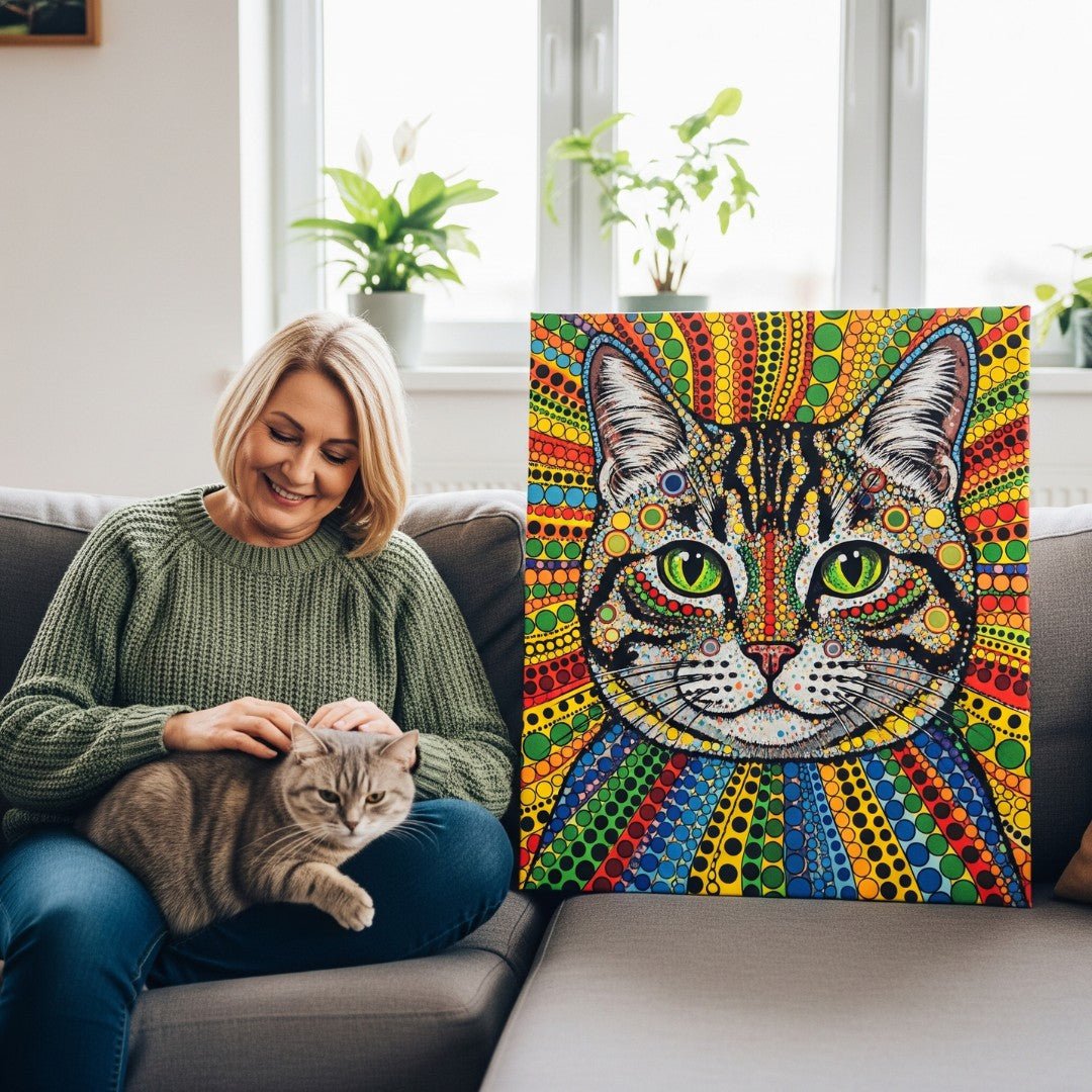 Limited Edition Portrait – Yayoi Kusama - My Pet Canvas