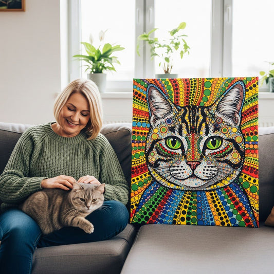 Limited Edition Portrait – Yayoi Kusama - My Pet Canvas
