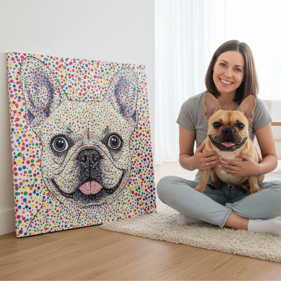 Limited Edition Portrait – Yayoi Kusama - My Pet Canvas